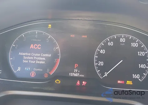 2019 Honda Accord Touring 2.0T из США, поврежденный, VIN 1HGCV2F98KA004859